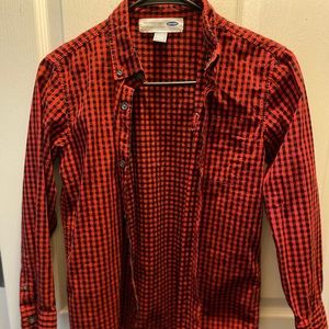 Boys Red Long Sleeve